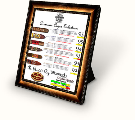 Cigar Menu